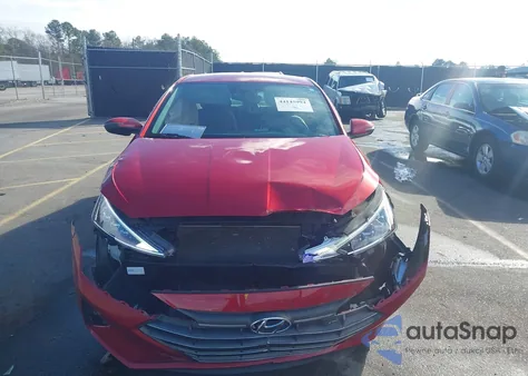 2020 Hyundai Elantra Limited z USA, uszkodzony, nr VIN 5NPD84LF4LH541223